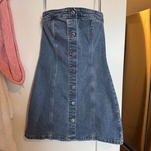 Abercrombie and fitch denim dress